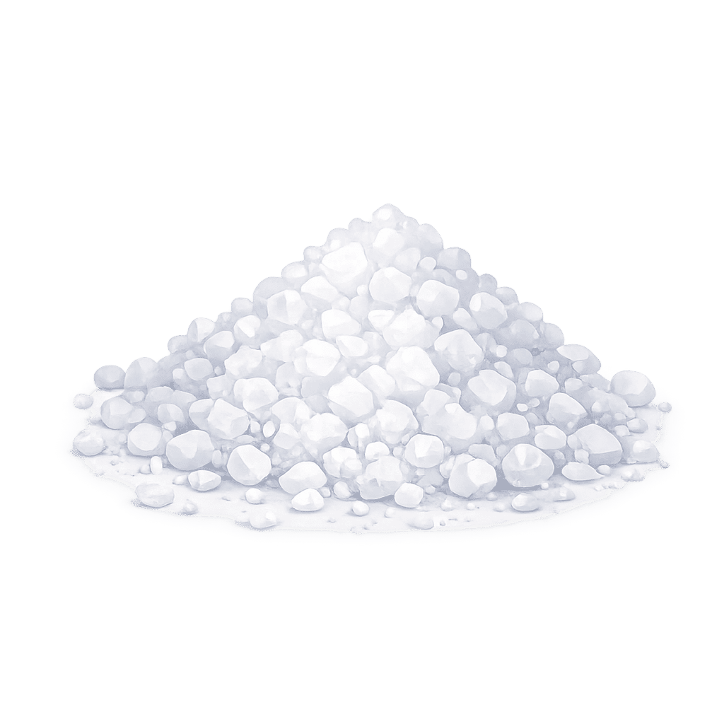 Salt crystals